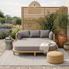 Coronado Daybed | A-Grade Teak Solid Wood Outdoor Patio Daybed For Garden Lounge | BY ANDERSON TEAK