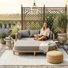 Coronado Daybed | A-Grade Teak Solid Wood Outdoor Patio Daybed For Garden Lounge | BY ANDERSON TEAK