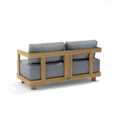Anderson Teak SET-902 6-piece Granada deep seating outdoor sofa set with teak frames and cushions for garden lounge comfort