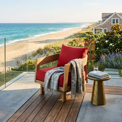 TOSCANA SWIVEL LOUNGE CHAIR | A-Grade Solid Teak Wood Outdoor Luxury Swivel for Patio & Garden | 9 Designer Colors |BY ANDERSON TEAK - Best Daybed