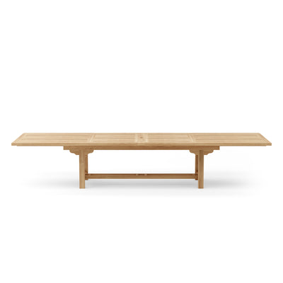 BAHAMA 157″ RECTANGULAR DOUBLE EXTENSION TABLE EXTRA THICK BY ANDERSON TEAK