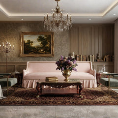 Audrey Sofa |Link Velvet Indoor Sofa For Elegant Living Room By Zentique