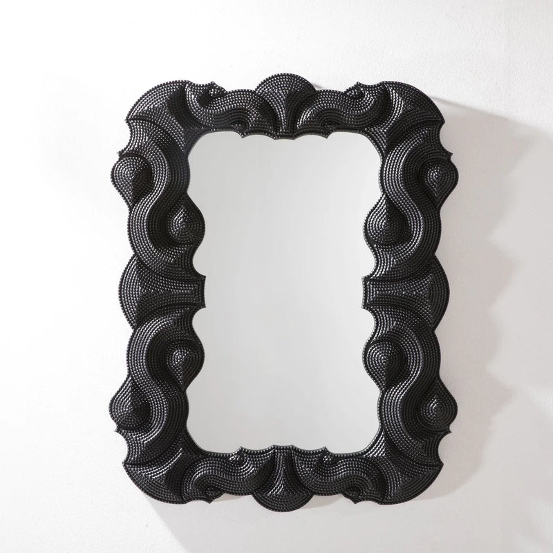Noir Rococo Wall Mirror By Zentique