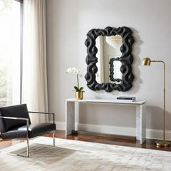 Noir Rococo Wall Mirror By Zentique
