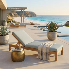 Southbay Sun Lounger By Anderson Teak