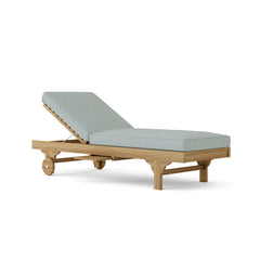 Capri Sun Lounger By Anderson Teak (Adjustable Back & Side Tray)