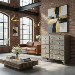 Oscar Metal Drawer Cabinet By Zentique