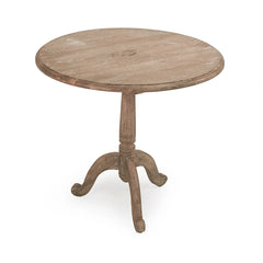 Monroe Oak Round Table By Zentique