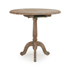 Monroe Oak Round Table By Zentique