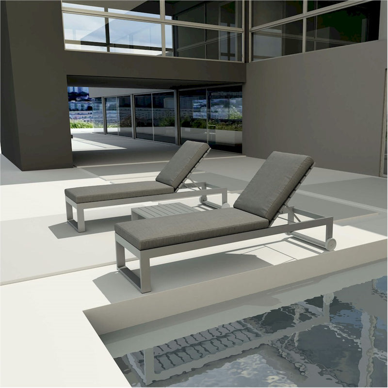 SET-5005 LUCCA 3-PC SUN LOUNGER SET BY ANDERSON TEAK