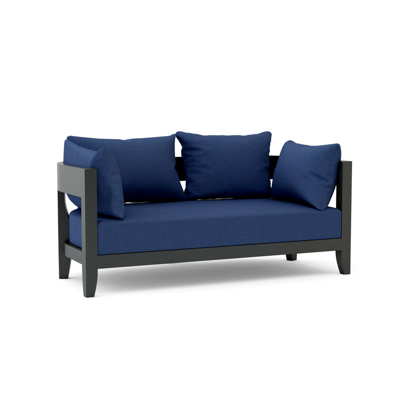 CORONADO ALUMINUM LOVESEAT BY ANDERSON TEAK