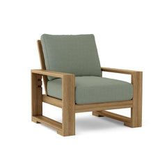 Anderson Teak Capistrano Deep Seating Accent Chair in Pomegranate, outdoor patio armchair with stylish design and nine color options.