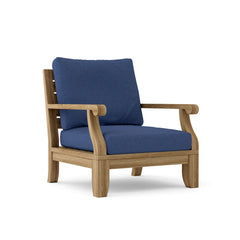 Anderson Teak Riviera Modular Armchair in 9 stylish designer colors, featuring a modern, comfortable design for outdoor or indoor use.