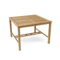 Anderson Teak SET-120 bar table set with nine designer color options, featuring a sleek, modern design for outdoor or indoor use.