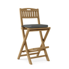 Anderson Teak SET-20 bar table set with nine designer color options, featuring a sleek, modern design and sturdy wooden construction.