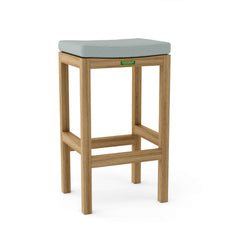 Anderson Teak SET-49 bar table set with sleek teak finish, includes a sturdy bar table ideal for outdoor or indoor use
