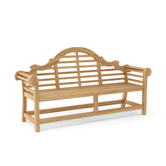 Anderson Teak bench from the Conversation Set 45, featuring a sleek wooden design perfect for outdoor seating.