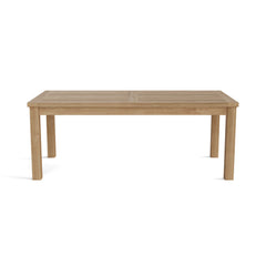 Outdoor patio bench from Anderson Teak, 45-inch conversation set in nine designer colors for garden lounge seating.