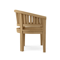 Anderson Teak bench from the Conversation Set Anderson Teak SET-05, crafted in durable teak wood for outdoor seating.