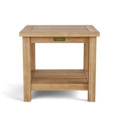 Anderson Teak bench from the Conversation Set Anderson Teak SET-118, crafted from durable teak wood, suitable for outdoor seating.