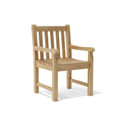 Anderson Teak bench from the Conversation Set Anderson Teak SET-118, featuring a sleek wooden design ideal for outdoor seating.