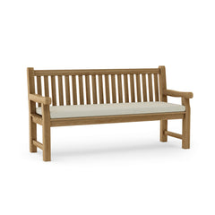 Devonshire 4-seater extra thick bench by Anderson Teak in Marlborough style, featuring 9 designer color options.
