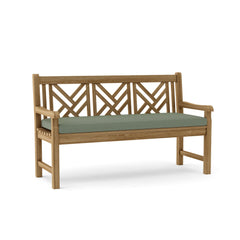 VILANO 3-SEATER BENCH | Outdoor Patio Bench For Garden Lounge | 9 Designer Colors | BY ANDERSON TEAK - Best Daybed
