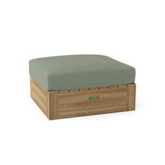 Anderson Teak Copacabana ottoman in nine designer colors, versatile footstool with a modern, stylish design.