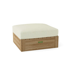 Anderson Teak Copacabana ottoman in vibrant designer colors, versatile footstool with stylish, modern design.
