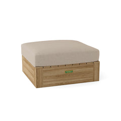 Anderson Teak Copacabana ottoman in 9 designer colors, versatile footstool with durable wood construction and stylish design.