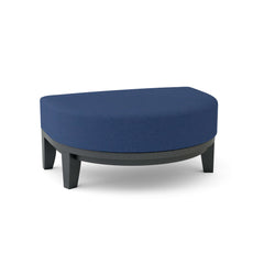 Coronado aluminum ottoman by Anderson Teak in 9 designer colors, showcasing modern design and durable outdoor furniture.
