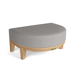 Anderson Teak Coronado Ottoman in one of nine designer colors, showcasing a stylish and versatile footstool with a modern design.