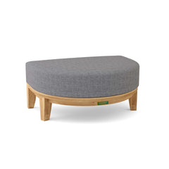 Coronado ottoman by Anderson Teak in one of nine designer colors, showing a stylish, modern footstool with sleek design.