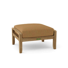 NATSEPA ottoman in 9 designer colors by Anderson Teak, featuring a stylish and versatile footstool design for living spaces.