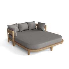 Outdoor CORONADO DAYBED by Anderson Teak in 9 designer colors, featuring a sleek, modern design with plush cushions and sturdy teak frame.