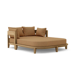 Outdoor CORONADO DAYBED by Anderson Teak in 9 designer colors, featuring a stylish and comfortable outdoor seating option.