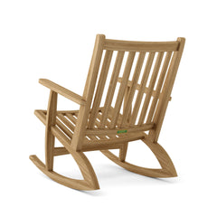 MODERN ROCKING ARMCHAIR | A-Grade Teak Solid Wood Outdoor Luxury Rocking Chair for Patio & Garden | 9 Designer Colors |BY ANDERSON TEAK - Best Daybed