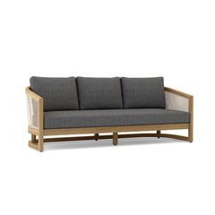 Catania deep seating sofa by Anderson Teak in one of nine designer colors, featuring plush cushions and modern outdoor design.