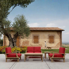 Anderson Teak Brianna deep seating sofa in a stylish color, showcasing comfortable cushions and modern design.