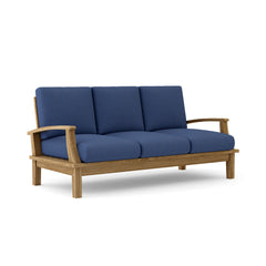 Anderson Teak Brianna deep seating sofa in nine designer colors, featuring plush cushions and a modern outdoor furniture design.