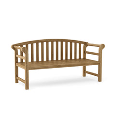 Anderson Teak Brisbane deep seating sofa in vibrant designer colors, showcasing modern outdoor furniture design.