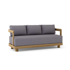 Anderson Teak Granada deep seating sofa with 9 designer color options, stylish outdoor furniture for comfortable lounging.