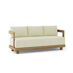 Anderson Teak Granada Deep Seating Sofa in 9 designer colors, featuring plush cushions and modern outdoor furniture design.