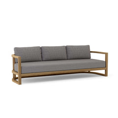 Anderson Teak JUNUS 4-seat sofa in various designer colors, featuring a modern wooden frame and comfortable cushions.