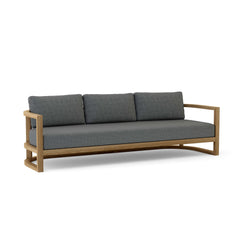 Anderson Teak JUNUS 4-seat sofa in designer colors, featuring a stylish, modern outdoor sofa with plush cushions and wooden frame.