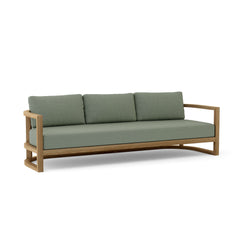 Anderson Teak JUNUS 4-seat sofa in various designer colors, featuring a modern wooden frame and plush cushions for stylish comfort.