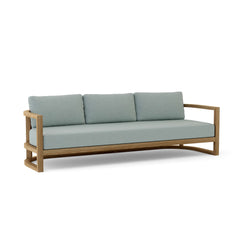 Anderson Teak JUNUS 4-seat sofa in a stylish design, available in 9 designer colors, showcasing comfortable outdoor seating.
