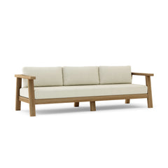 Anderson Teak Palermo deep seating sofa in a designer color, featuring plush cushions and modern outdoor furniture style.