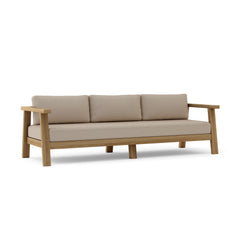Anderson Teak Palermo deep seating sofa in 9 designer colors, showcasing plush cushions and contemporary outdoor furniture design.