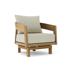 TOSCANA SWIVEL LOUNGE CHAIR | A-Grade Solid Teak Wood Outdoor Luxury Swivel for Patio & Garden | 9 Designer Colors |BY ANDERSON TEAK - Best Daybed